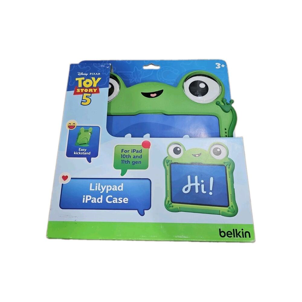 Toy Story 5 Belkin Lilypad iPad Case 10th & 11th Gen with kickstand Lily Pad
